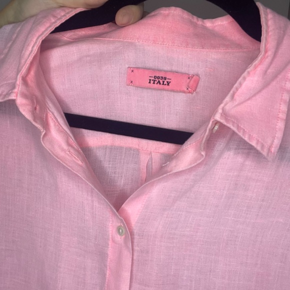 0039 Sanja Linen Blouse - Picture 6 of 9